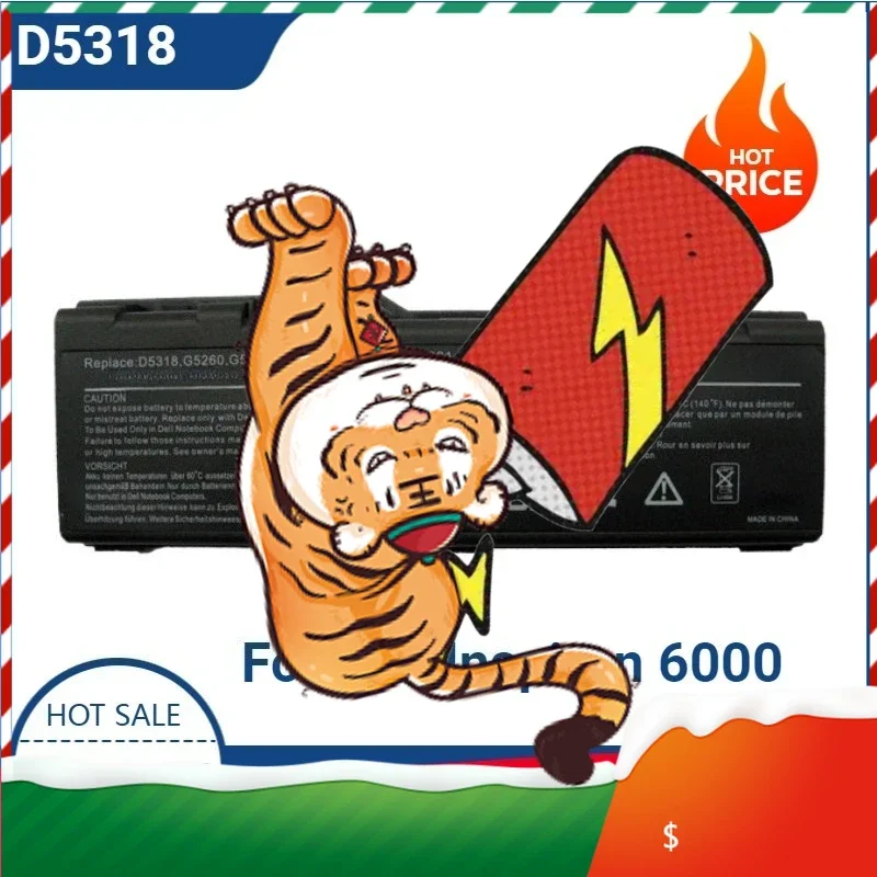 High-quality 6600Mah Laptop Battery for Dell Inspiron 6000 9200 U4873 XPS Gen 2 M1710 D5318 YF976
High-quality 6600Mah Laptop Battery for Dell Inspiron 6000 9200 U4873 XPS Gen 2 M1710 D5318 YF976