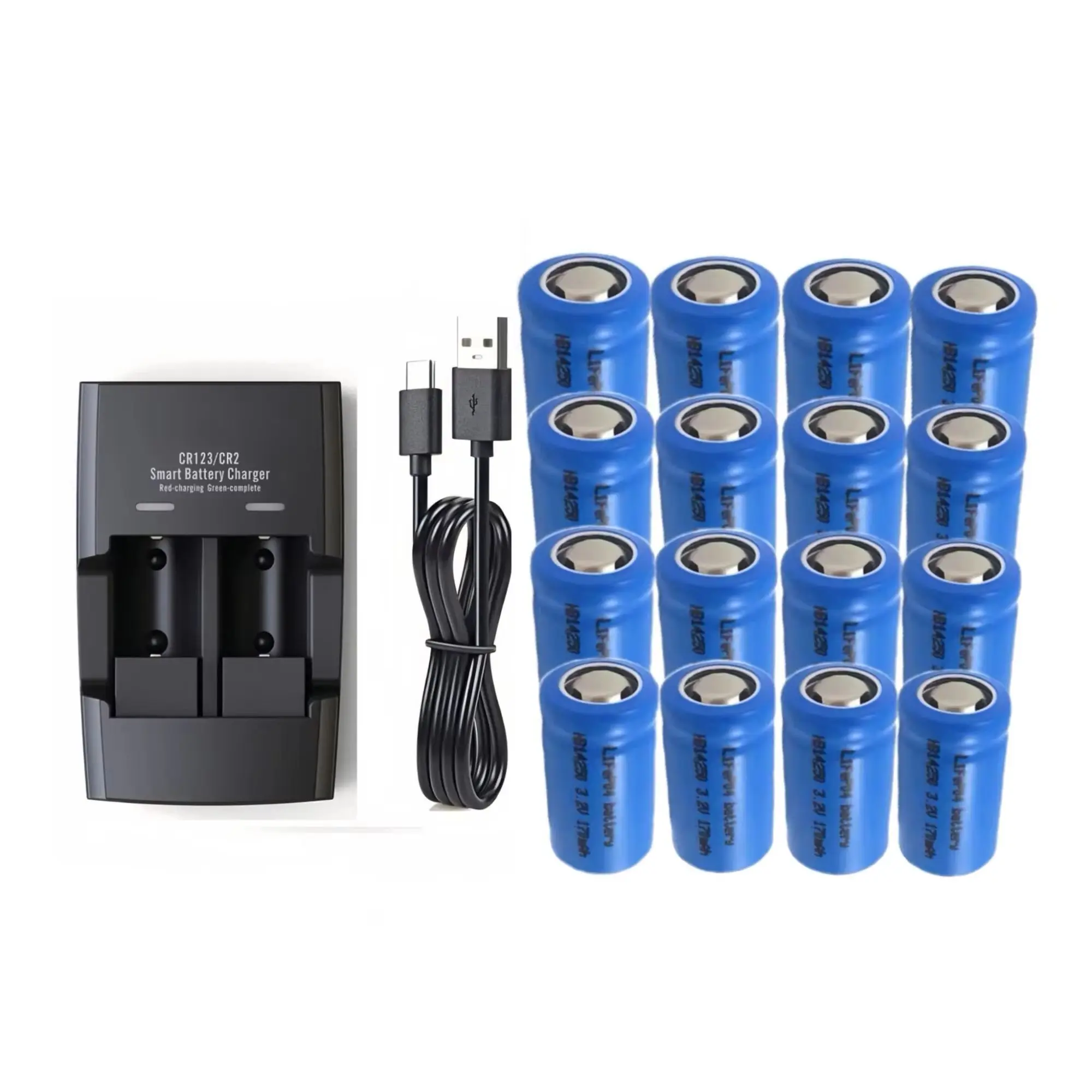 12PCS 14250 LiFePO4 battery 3.2V 170mAh Charger for Smoke alarm Infrared laser sight Flashlight Emergency lighting Walkmans
12PCS 14250 LiFePO4 battery 3.2V 170mAh Charger for Smoke alarm Infrared laser sight Flashlight Emergency lighting Walkmans