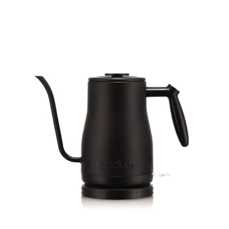 34oz Bistro Gooseneck Electric Water Kettle for Pour Over Coffee Tea Stainless Steel Matte Black
34oz Bistro Gooseneck Electric Water Kettle for Pour Over Coffee Tea Stainless Steel Matte Black