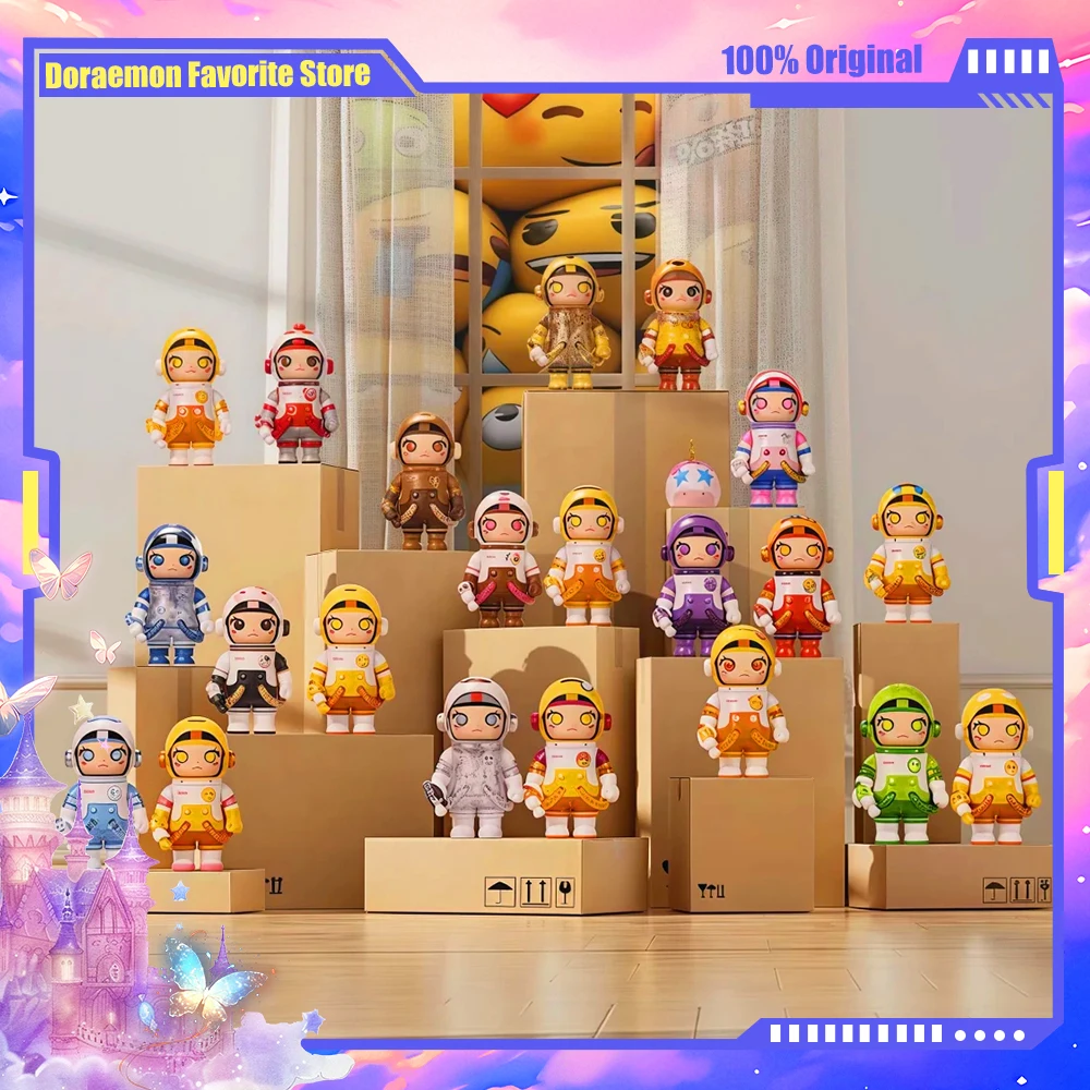 MEGA SPACE MOLLY 100% emoji™ Co-branded Series Colorful Expressions Toys Blind Box Collectible Model Doll Action Figures Gift
MEGA SPACE MOLLY 100% emoji™ Co-branded Series Colorful Expressions Toys Blind Box Collectible Model Doll Action Figures Gift