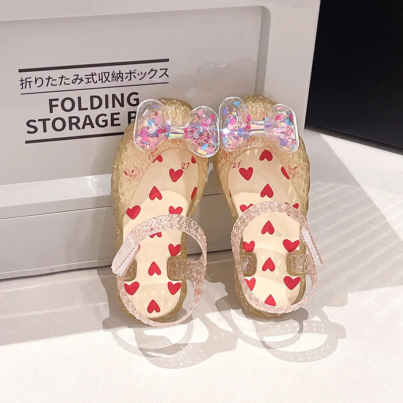 Kids Water Beach Sandals Student Jelly Shoes New Children's Garden Sandals Toddler Outdoor Non-slip Shoes Girls' Bow Sandals
Kids Water Beach Sandals Student Jelly Shoes New Children's Garden Sandals Toddler Outdoor Non-slip Shoes Girls' Bow Sandals