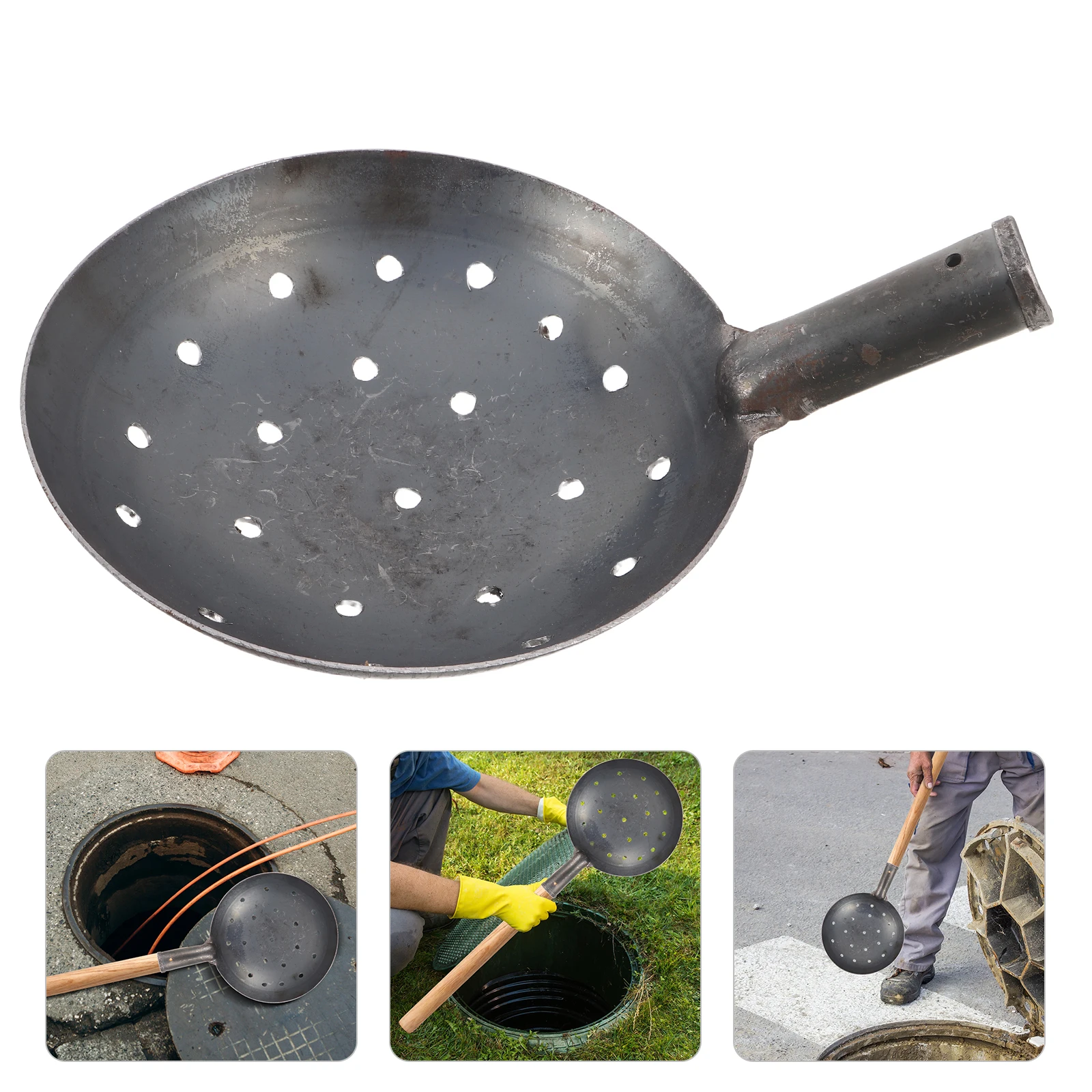 Металлическая садовая лопатка-сито с отверстиями 0,4 дюйма для удаления навоза, очистки канав, водостоков, удаления листьев и почвы
Металлическая садовая лопатка-сито с отверстиями 0,4 дюйма для удаления навоза, очистки канав, водостоков, удаления листьев и почвы