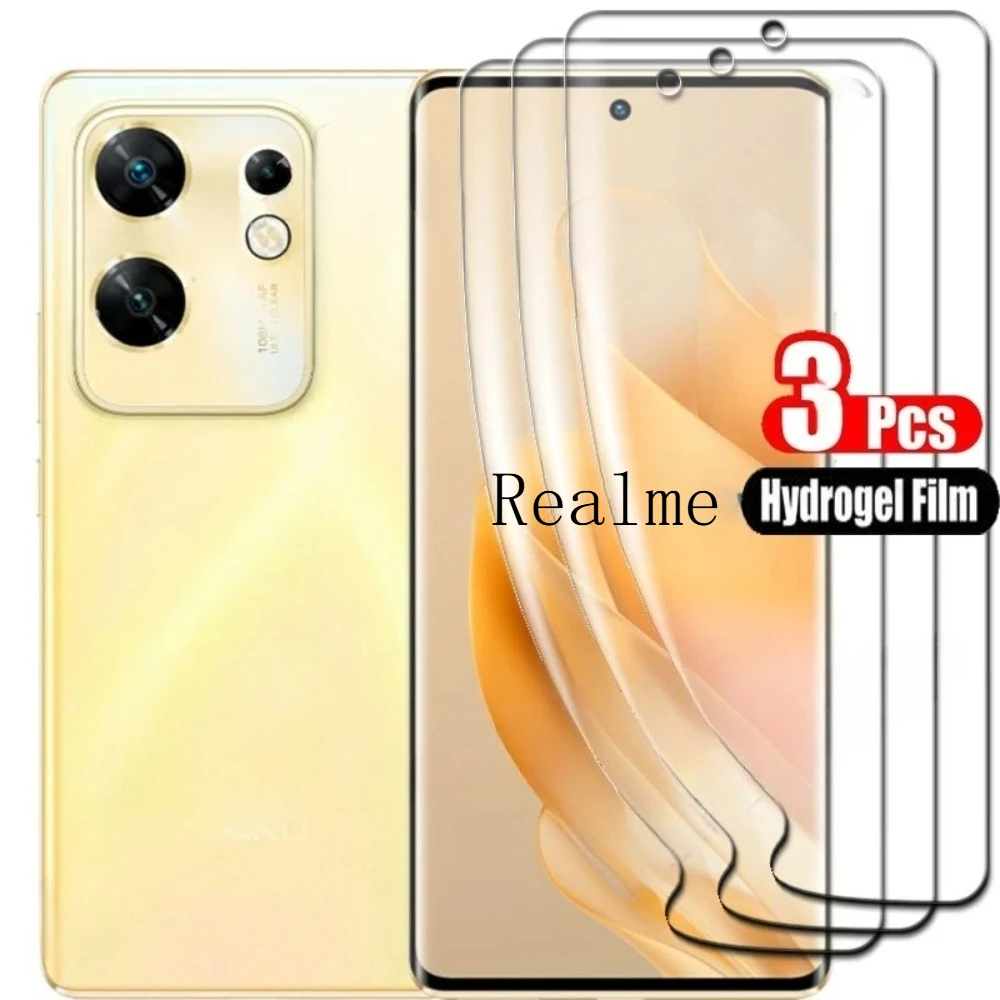 Hydrogel Film for Realme Narzo 80 Lite 14 13 12 11 10 Pro Plus Screen Protector for Realme GT 7 6 Pro C71 C75 P3 Protective Film
Hydrogel Film for Realme Narzo 80 Lite 14 13 12 11 10 Pro Plus Screen Protector for Realme GT 7 6 Pro C71 C75 P3 Protective Film