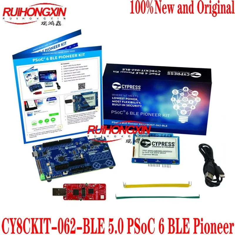CY8CKIT-062-BLE 5.0 PSoC 6 BLE Плата разработки Pioneer 100% новая и оригинальная
CY8CKIT-062-BLE 5.0 PSoC 6 BLE Плата разработки Pioneer 100% новая и оригинальная