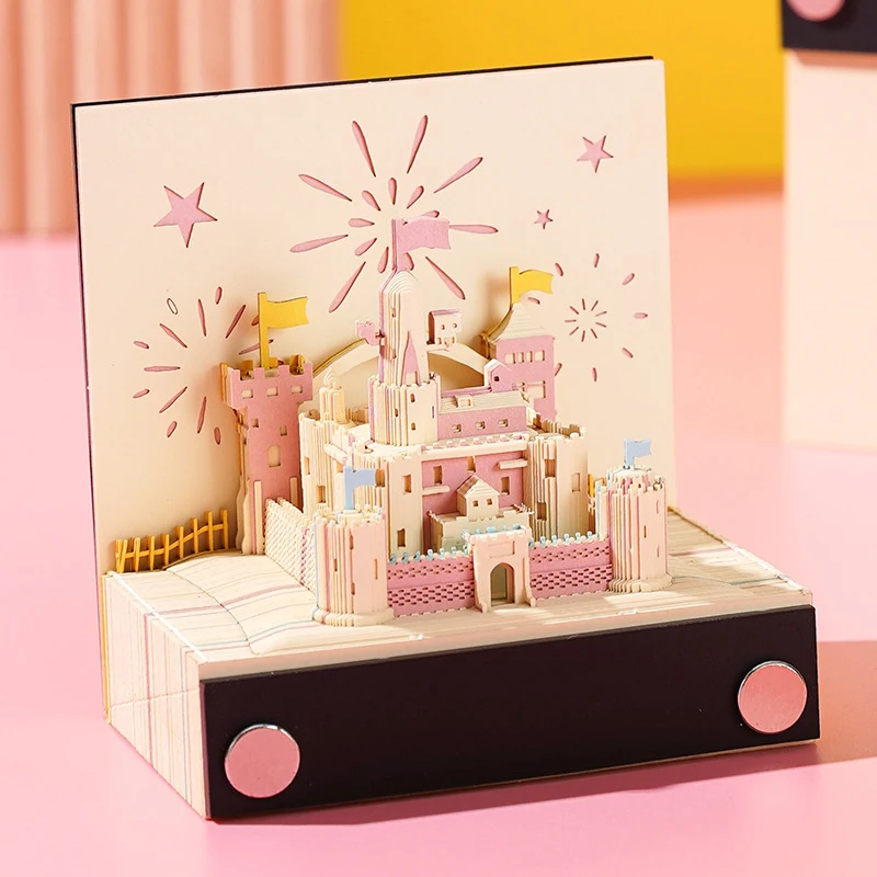 3D Pop-up Notepad Creative Calendar – High-Aesthetic Tear-Off Sticky Notes, Papercraft Stationery Gift
3D Pop-up Notepad Creative Calendar – High-Aesthetic Tear-Off Sticky Notes, Papercraft Stationery Gift