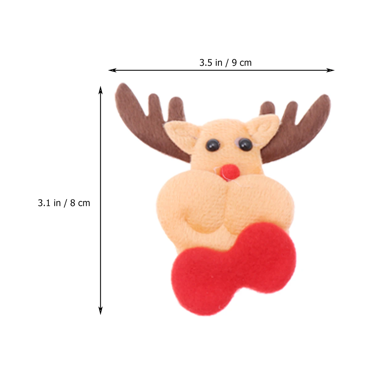 10pcs Christmas Deer Applique Non-Woven Patches Diy Craft Sewing Accessories For Headband Shoes Bag Xmas Embellishment Hair
10pcs Christmas Deer Applique Non-Woven Patches Diy Craft Sewing Accessories For Headband Shoes Bag Xmas Embellishment Hair