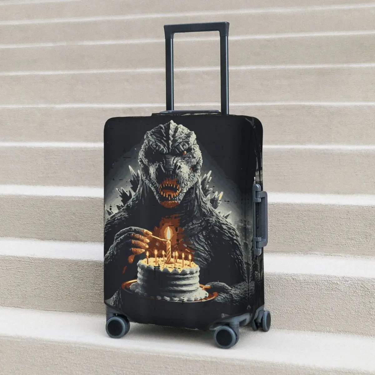 Godzilla Suitcase Cover Vacation Business Strectch Luggage Case Protector
Godzilla Suitcase Cover Vacation Business Strectch Luggage Case Protector