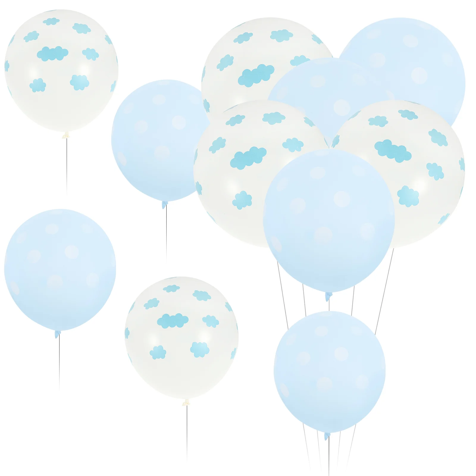 100 Pcs Latex Balloons Printed Party White Decoration Blue Wedding Banquet Decorate
100 Pcs Latex Balloons Printed Party White Decoration Blue Wedding Banquet Decorate