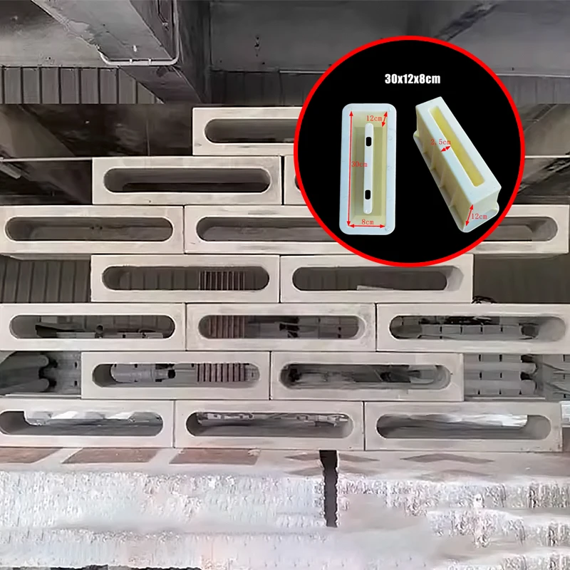Partition Hollow Brick Cement Plastic Mold, 30 * 8 * 12Cm Background Wall Brick, Porous Brick, Commercial, Leisure Home Garden
Partition Hollow Brick Cement Plastic Mold, 30 * 8 * 12Cm Background Wall Brick, Porous Brick, Commercial, Leisure Home Garden