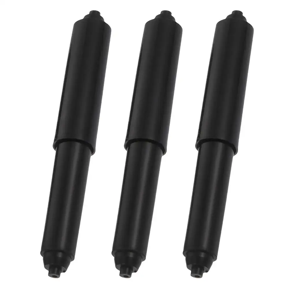 3 Pcs Paper Towel Holder Spring Loaded Toilet Extender Ceramics Insert Rod Replacement Spindle Black Rollers
3 Pcs Paper Towel Holder Spring Loaded Toilet Extender Ceramics Insert Rod Replacement Spindle Black Rollers
