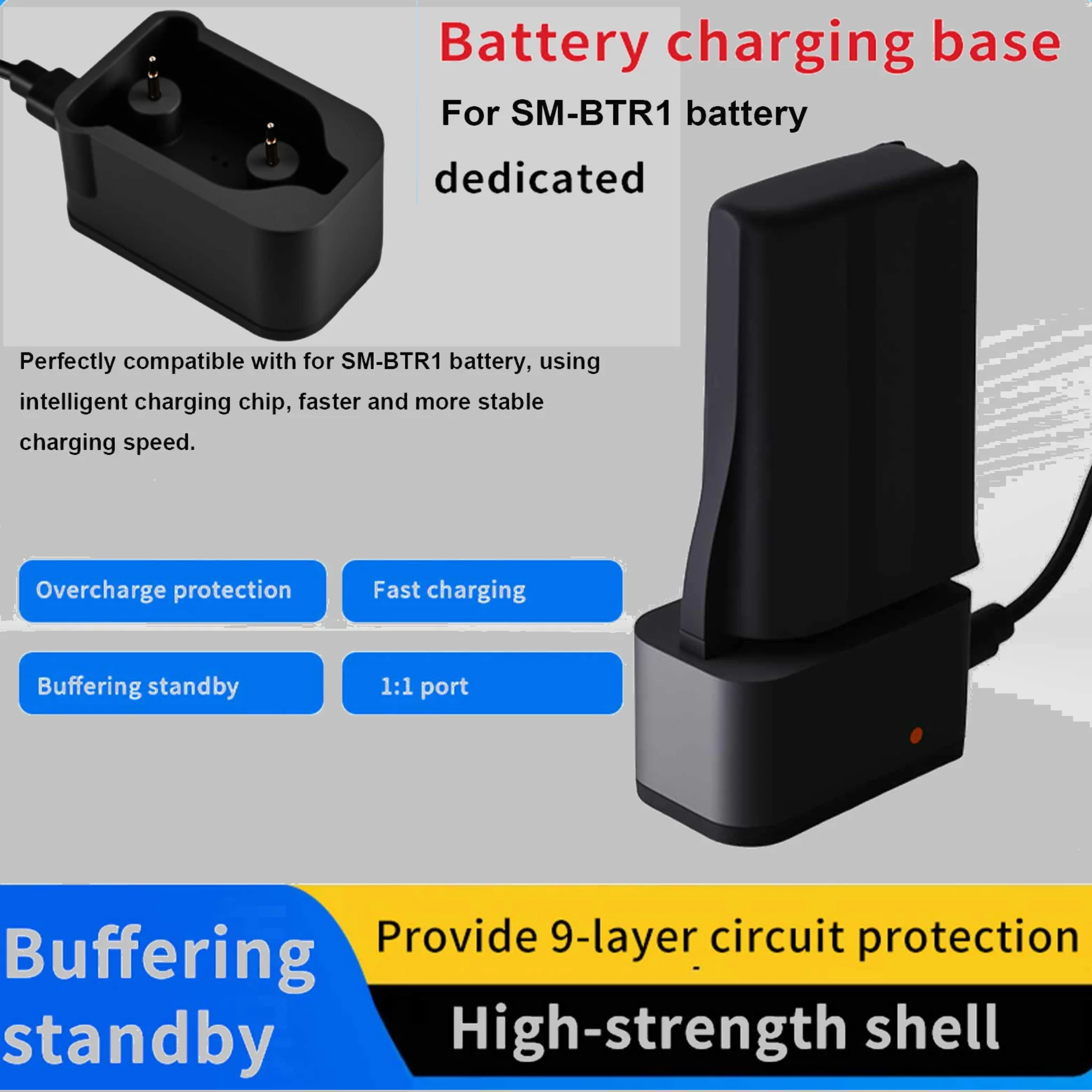 Replacement for Di2 Electronic Variable-Speed Charger with Charging Cord Battery Charger Adapter for SM-BTR1 7970 6770 Shifting
Replacement for Di2 Electronic Variable-Speed Charger with Charging Cord Battery Charger Adapter for SM-BTR1 7970 6770 Shifting