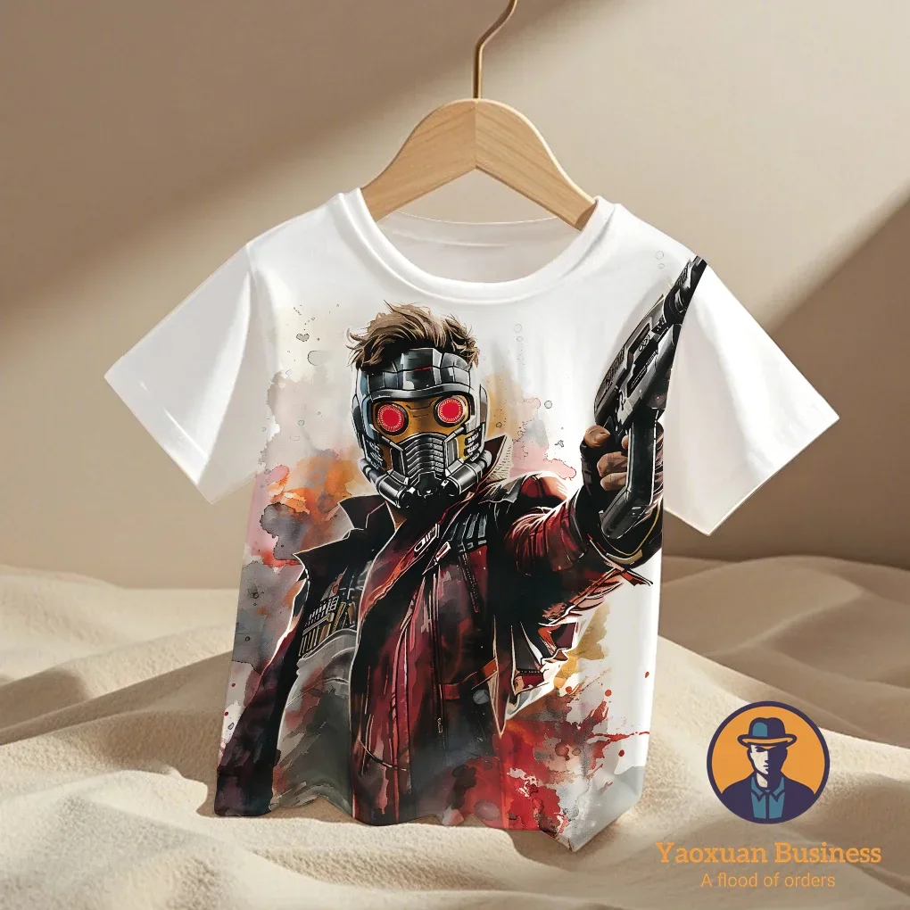 2025 Hot Sale Avengers Guardians Of The Galaxy Boys Girls 3D Cartoon Print Short Sleeve Cool Windproof Summer Kids Fashion
2025 Hot Sale Avengers Guardians Of The Galaxy Boys Girls 3D Cartoon Print Short Sleeve Cool Windproof Summer Kids Fashion