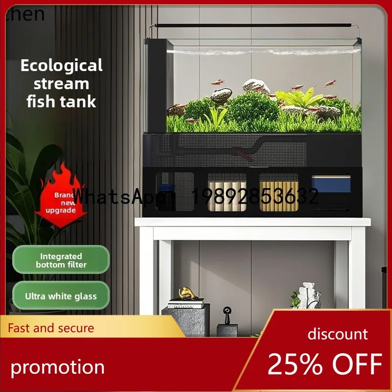 Аквариум YFY с нижним фильтром, экологический, для дома и гостиной, для декоративных рыбок, для золотых рыбок, вертикальный, из ультрапрозрачного стекла
Аквариум YFY с нижним фильтром, экологический, для дома и гостиной, для декоративных рыбок, для золотых рыбок, вертикальный, из ультрапрозрачного стекла