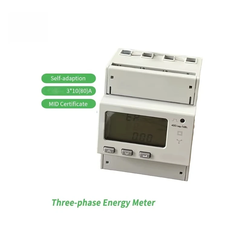 Intelligent power meter with certificate 380V maximum current 80A three-phase rail meter with Rs485 port
Intelligent power meter with certificate 380V maximum current 80A three-phase rail meter with Rs485 port