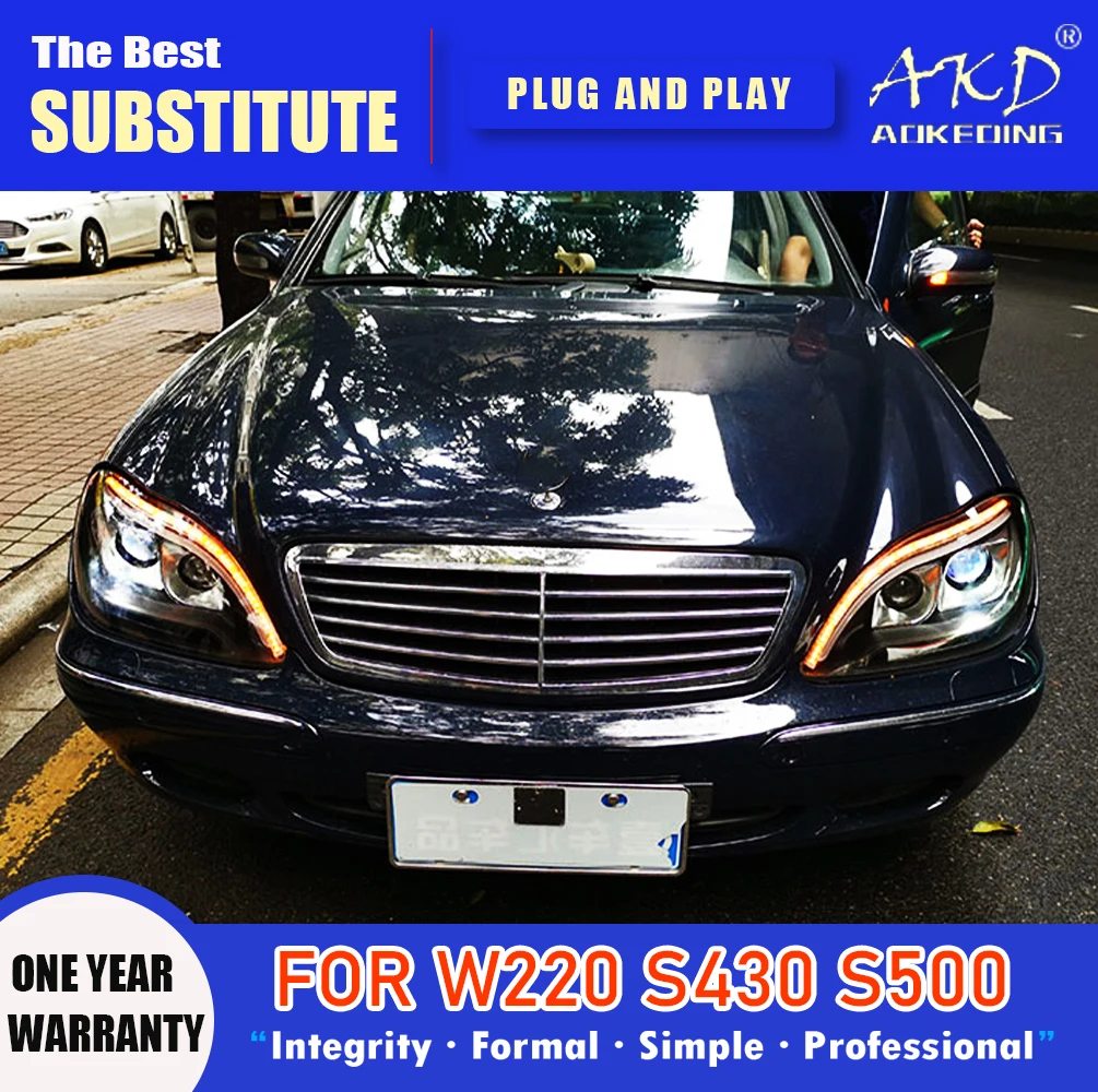 Фара AKD для светодиодной фары W220 1998-2005 гг. Фры S280 S320 S500 S600 DRL Поворотник дальнего света Объектив проектора Angel Eye
Фара AKD для светодиодной фары W220 1998-2005 гг. Фры S280 S320 S500 S600 DRL Поворотник дальнего света Объектив проектора Angel Eye