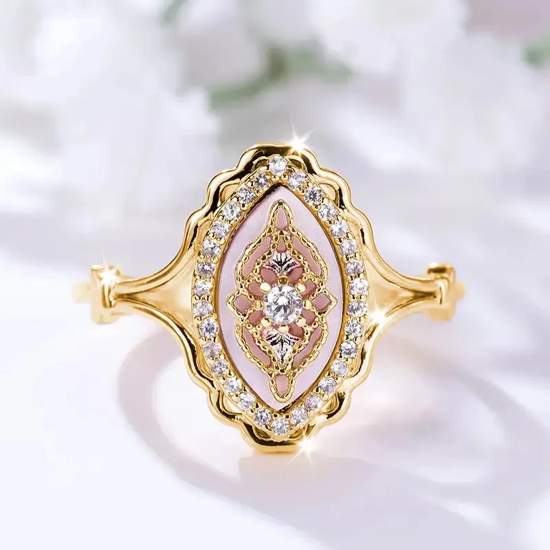 Sweet ring, hollowed out lace with rhinestones for ladies to wear jewelry rings for women
Sweet ring, hollowed out lace with rhinestones for ladies to wear jewelry rings for women