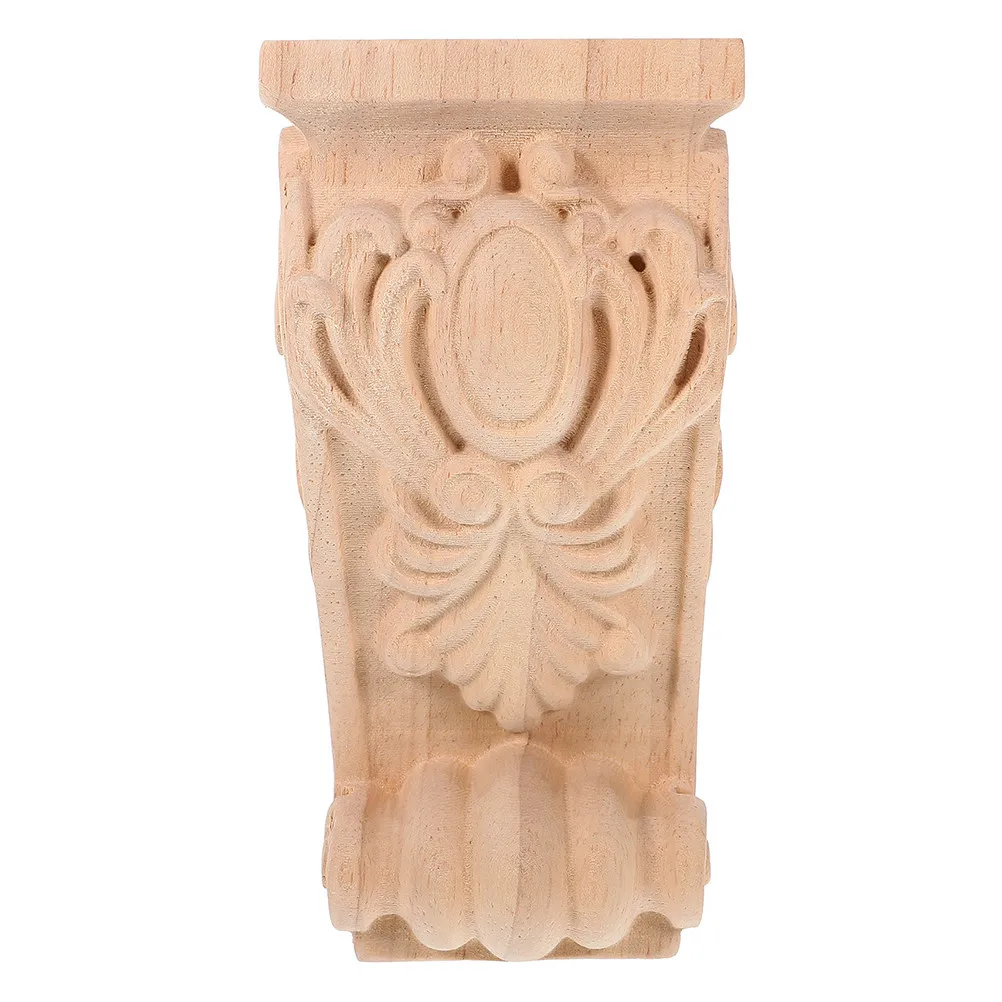 Wood Carved Corbels Solid European Style Rustic Shelf Bracket Decorative Wooden Corbels for Doorway Fireplace Mantel Home Decor
Wood Carved Corbels Solid European Style Rustic Shelf Bracket Decorative Wooden Corbels for Doorway Fireplace Mantel Home Decor