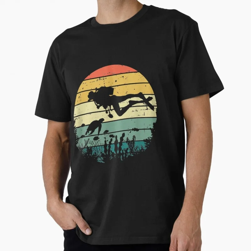 Funny Vintage Scuba Diving Dive Diver Gift T-shirt 100% Cotton Short Sleeve Graphic Clothes All size Tops S-6XL
Funny Vintage Scuba Diving Dive Diver Gift T-shirt 100% Cotton Short Sleeve Graphic Clothes All size Tops S-6XL