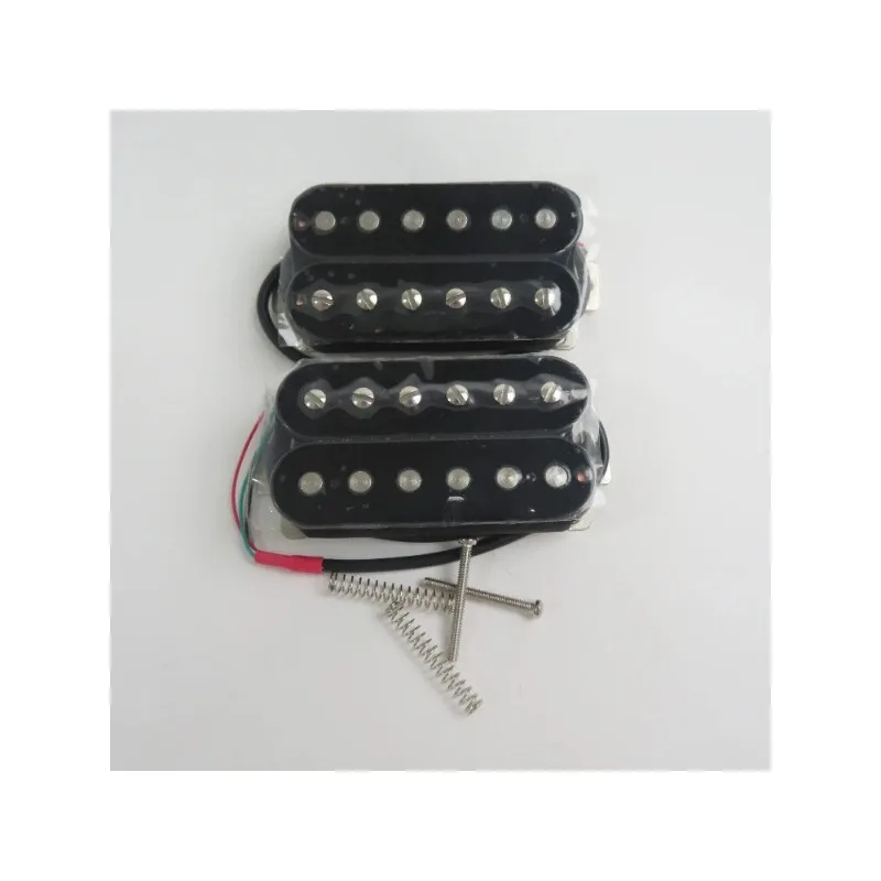 Black Humbucker Pickup Set Double Coil Neck Bridge Pickups for LP Style Electric Guitar Parts Zebra
Black Humbucker Pickup Set Double Coil Neck Bridge Pickups for LP Style Electric Guitar Parts Zebra