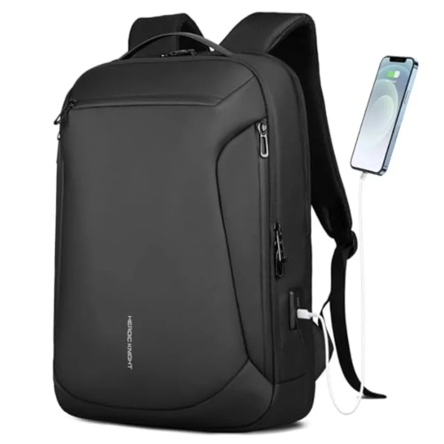 Slim Laptop Backpack for Men Women 15.6 Inch Business Work Travel Backpack with USB-A and Type-C Charging Port Anti-Theft Locka
Slim Laptop Backpack for Men Women 15.6 Inch Business Work Travel Backpack with USB-A and Type-C Charging Port Anti-Theft Locka