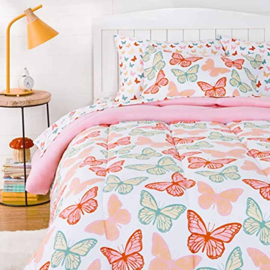 Kid's Soft Easy Care Microfiber Bed-in-a-Bag 5-Piece Bedding Set
Kid's Soft Easy Care Microfiber Bed-in-a-Bag 5-Piece Bedding Set