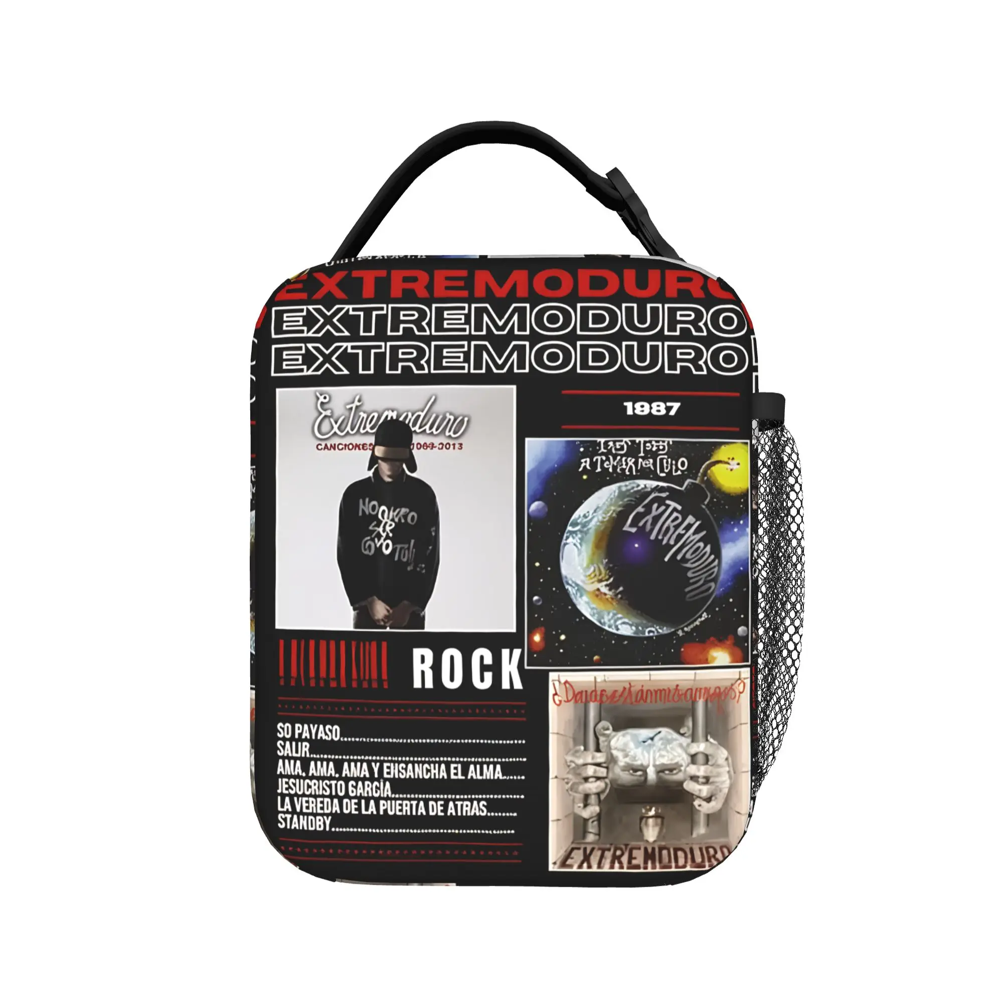 Термосумка для обедов Rock Band EXTREMODURO Tour 2025: дизайнерская дорожная сумка-холодильник из оксфорда для женщин
Термосумка для обедов Rock Band EXTREMODURO Tour 2025: дизайнерская дорожная сумка-холодильник из оксфорда для женщин
