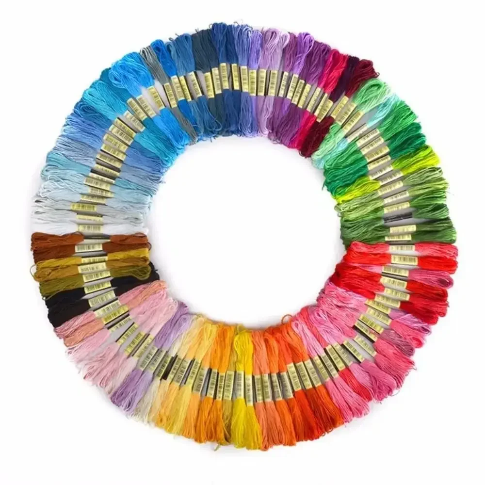 Unique Cross Stitch Thread Craft Gradient Color Embroidery Thread Polyester Cotton 24 Pieces /8 Meters /6 Strands
Unique Cross Stitch Thread Craft Gradient Color Embroidery Thread Polyester Cotton 24 Pieces /8 Meters /6 Strands