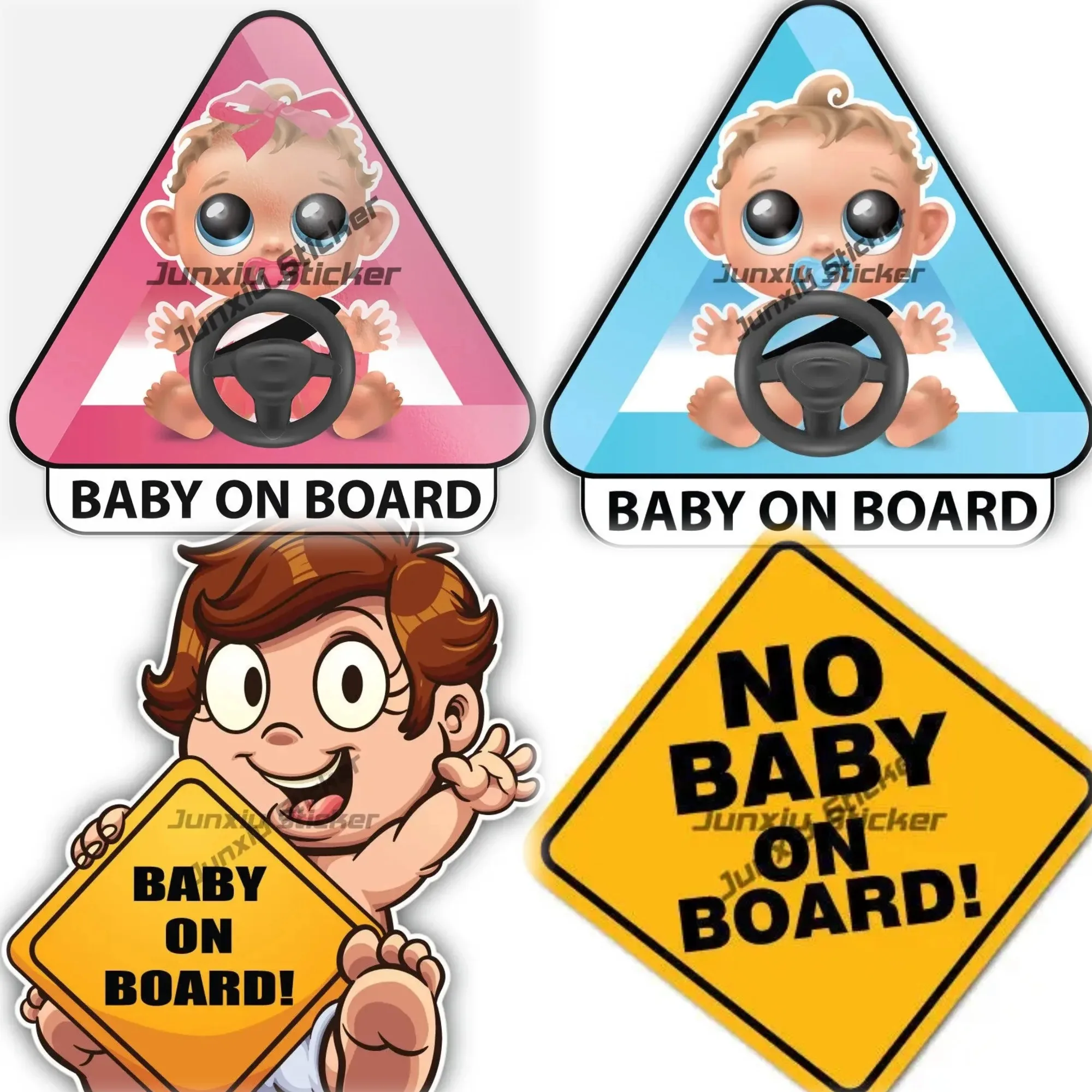 Baby on Board Cartoon Vinyl Sticker Cool Car Decal for Truck Off Road Vehicle Window Bumper Scratch Resistant Safety Accessories
Baby on Board Cartoon Vinyl Sticker Cool Car Decal for Truck Off Road Vehicle Window Bumper Scratch Resistant Safety Accessories