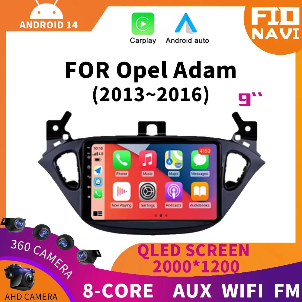 Android 14 авто для Opel Corsa E 2015-2019 для Opel Adam 2013-2016 автомобильный GPS мультимедийный видеоплеер радио Carplay WIFI + 4G стерео
Android 14 авто для Opel Corsa E 2015-2019 для Opel Adam 2013-2016 автомобильный GPS мультимедийный видеоплеер радио Carplay WIFI + 4G стерео