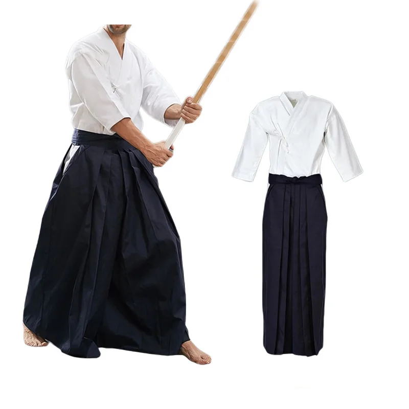 CLYFAN Unisex Kendo Uniform Set Aikido Hakama Samurai Kimono Martial Arts Training Suit for Men Women
CLYFAN Unisex Kendo Uniform Set Aikido Hakama Samurai Kimono Martial Arts Training Suit for Men Women