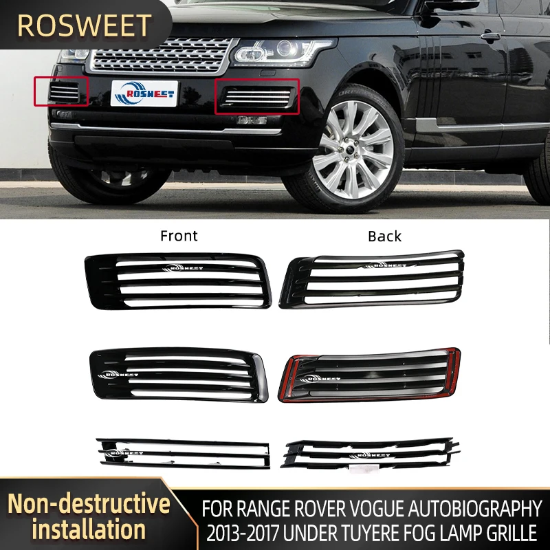 High Quality ABS Fog Light Grille For Range Rover Vogue 2013-2017 L405 Under Tuyere Fog Lamp Grille
High Quality ABS Fog Light Grille For Range Rover Vogue 2013-2017 L405 Under Tuyere Fog Lamp Grille