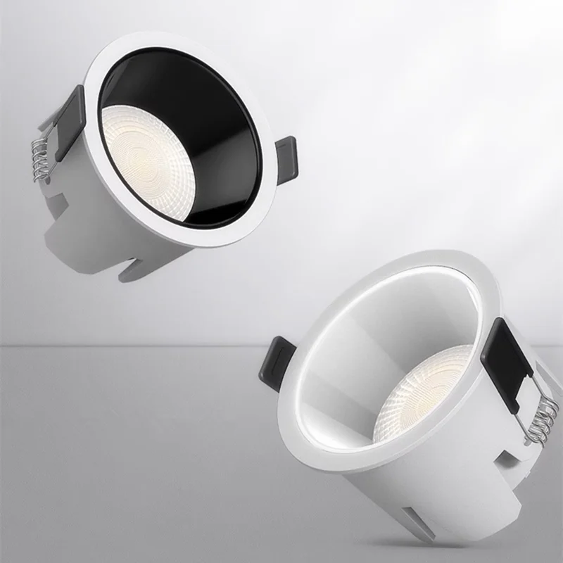 CRI 98 OSRAM Chip Embedded Dimmable LED Downlights 7W9W12W15W20W24W30W36W Anti Glare COB Ceiling Lamp Spot Lights AC90-260V
CRI 98 OSRAM Chip Embedded Dimmable LED Downlights 7W9W12W15W20W24W30W36W Anti Glare COB Ceiling Lamp Spot Lights AC90-260V