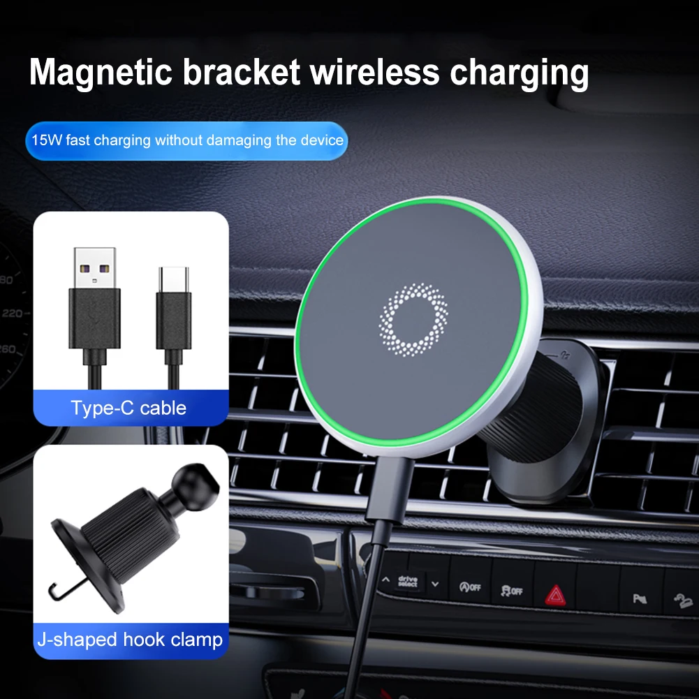 Magnetic Smartphone Support for MagSafe Car Mount 360 Degree Rotation Phone Holder Fit for iPhone 12 13 14 15
Magnetic Smartphone Support for MagSafe Car Mount 360 Degree Rotation Phone Holder Fit for iPhone 12 13 14 15