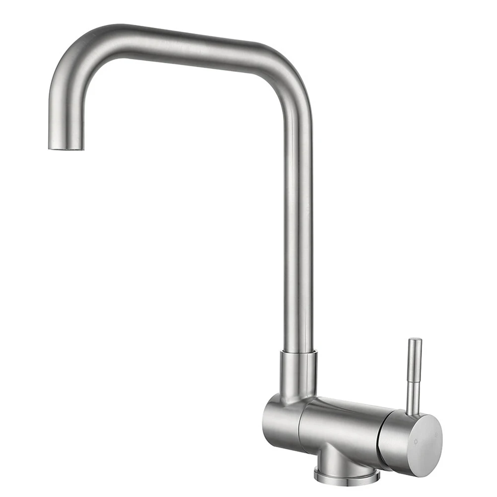Kitchen Sink Faucet 360° Swivel Folding Kitchen Faucet Hot Cold Water Mixer Single Lever Stainless Steel Bathroom Basin Tap
Kitchen Sink Faucet 360° Swivel Folding Kitchen Faucet Hot Cold Water Mixer Single Lever Stainless Steel Bathroom Basin Tap