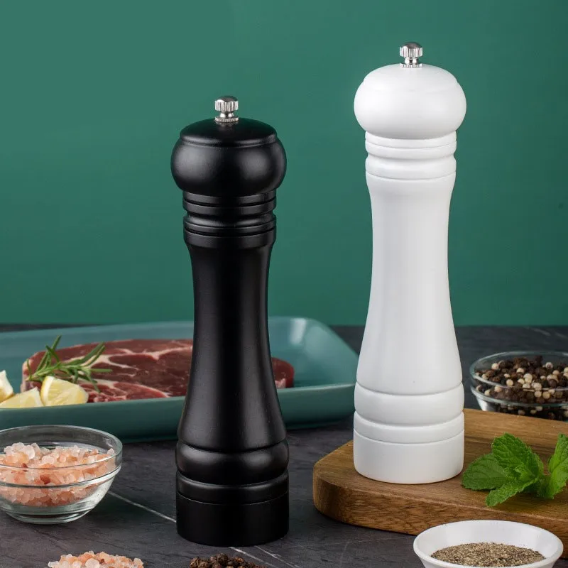 8inch Black/White Pepper Grinder Household Kitchen Salt/Pepper Grinder Seasoning Bottle Home Portable Home Pepper Mills LH574
8inch Black/White Pepper Grinder Household Kitchen Salt/Pepper Grinder Seasoning Bottle Home Portable Home Pepper Mills LH574