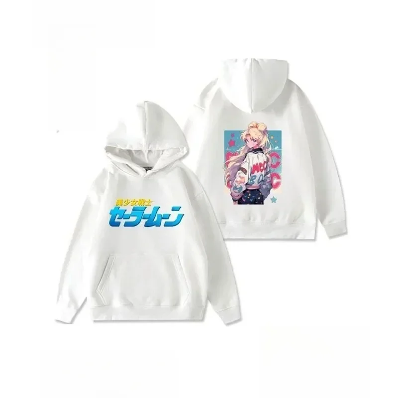 Sailor Moon Trend Explosion Streetwear Бренд Collaboration Манга Принт Пара High Street 2D Мужские и женские толстовки с капюшоном
Sailor Moon Trend Explosion Streetwear Бренд Collaboration Манга Принт Пара High Street 2D Мужские и женские толстовки с капюшоном