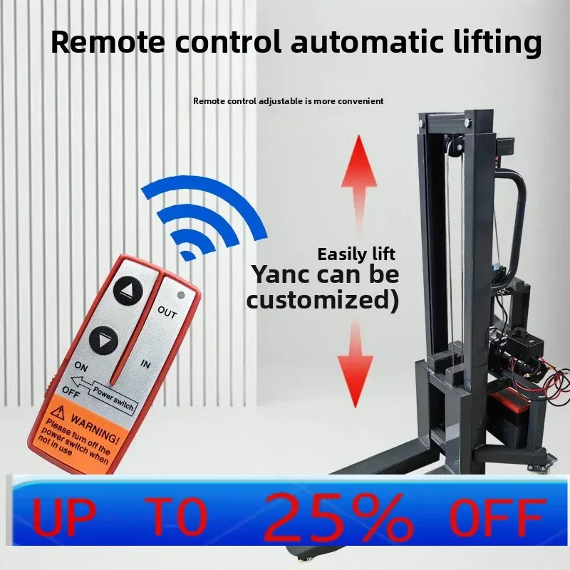 LMM Small Electric Truck Mounted Forklift Portable Loader Small Removable
LMM Small Electric Truck Mounted Forklift Portable Loader Small Removable