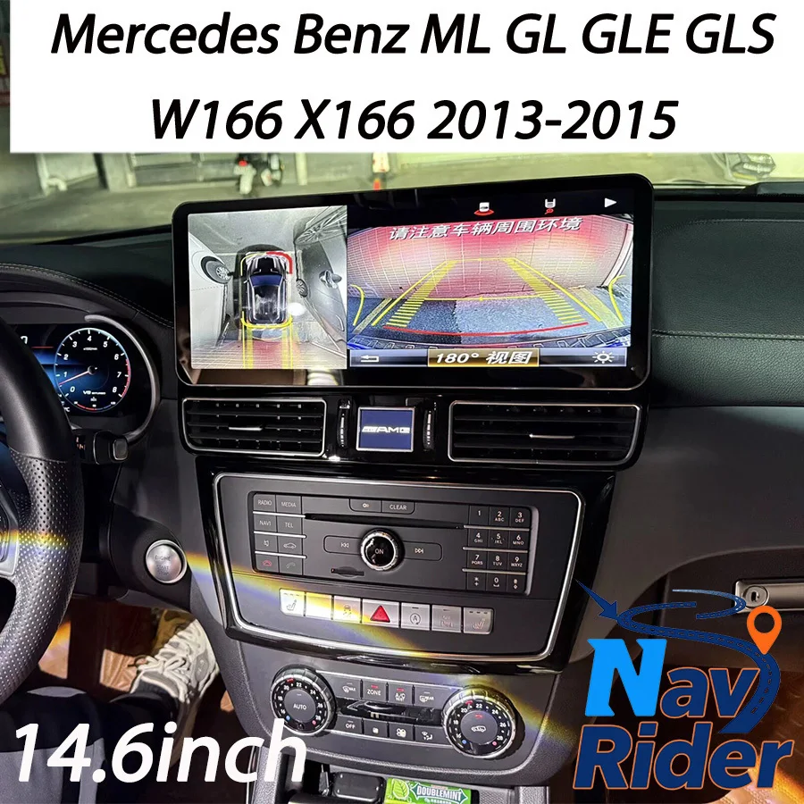 Мультимедийный плеер Android с ультратонким экраном 14,6 дюйма для Mercedes Benz ML GL GLE GLS W166 X166 2012-2019 Carplay GPS Navi Stereo
Мультимедийный плеер Android с ультратонким экраном 14,6 дюйма для Mercedes Benz ML GL GLE GLS W166 X166 2012-2019 Carplay GPS Navi Stereo