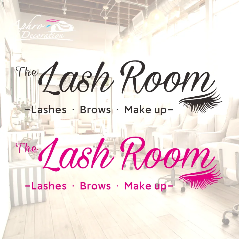 The Lash Room Sign Vinyl Wall Sticker Eyelash Studio Beauty Salon Décor Lashes Brows Make Up Wall Art Decal Window Poster
The Lash Room Sign Vinyl Wall Sticker Eyelash Studio Beauty Salon Décor Lashes Brows Make Up Wall Art Decal Window Poster