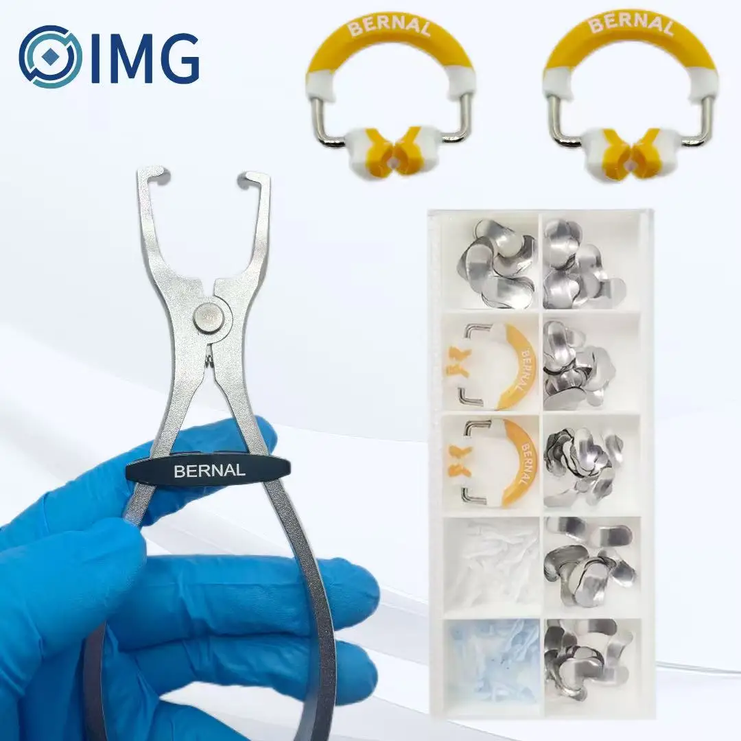 Стоматологические высококачественные материалы и аксессуары: Набор для формирования сегментированной матрицы BERNALs Douban (система Douban)
Стоматологические высококачественные материалы и аксессуары: Набор для формирования сегментированной матрицы BERNALs Douban (система Douban)