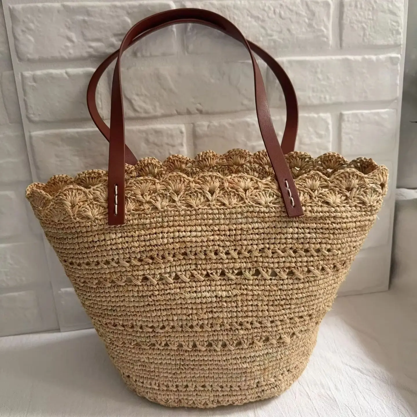 New Straw Woven Handbags For Women Handmade Travel Seaside Beach Bag Summer New Handle Bucket Bag Shopping Tote Bag Basket Bolsa
New Straw Woven Handbags For Women Handmade Travel Seaside Beach Bag Summer New Handle Bucket Bag Shopping Tote Bag Basket Bolsa
