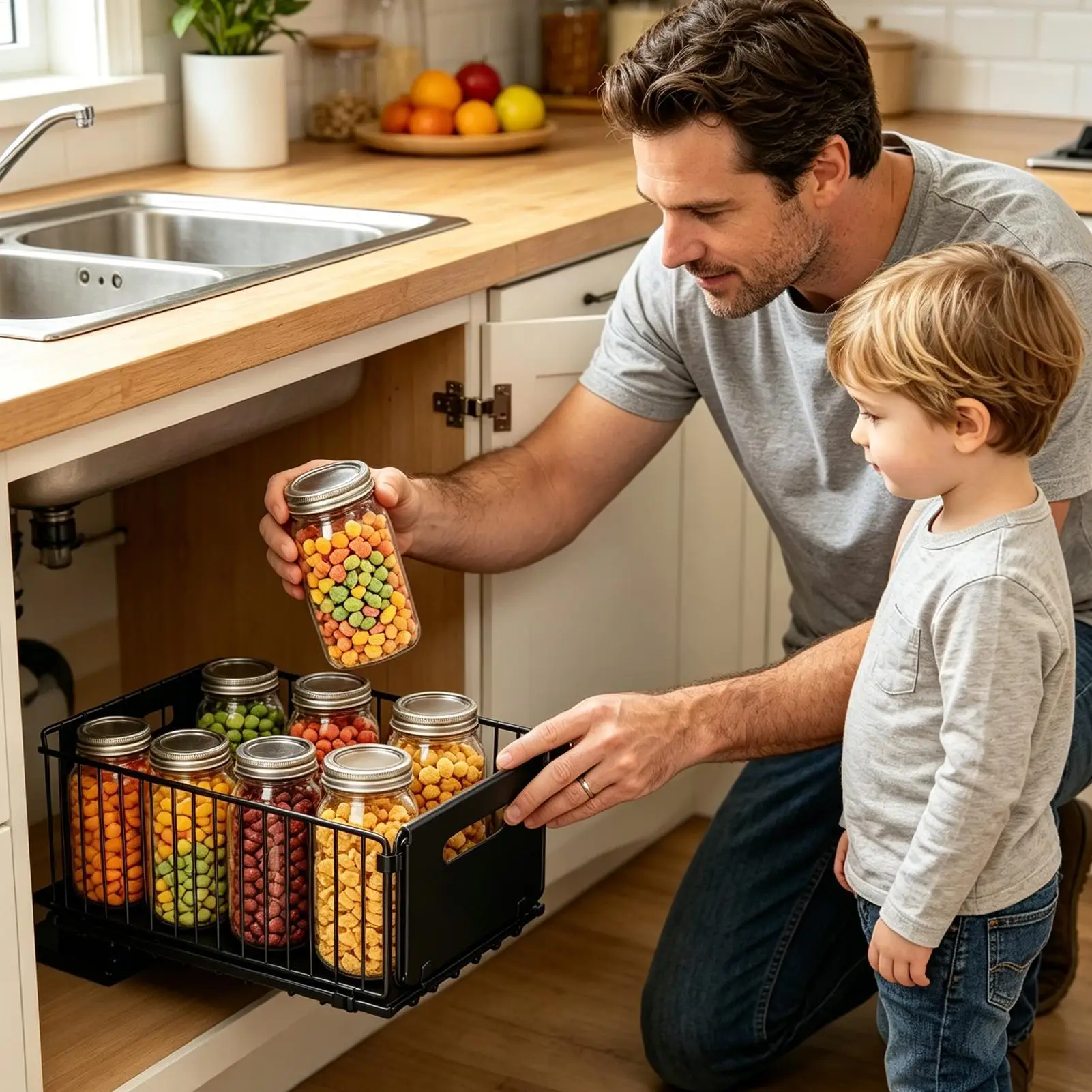 Pull Out Cabinet Organizer 2 Pieces Seasoning Storage Shelves Foldable Kitchen Cabinet Drawers Slide Out For RV Apartment House
Pull Out Cabinet Organizer 2 Pieces Seasoning Storage Shelves Foldable Kitchen Cabinet Drawers Slide Out For RV Apartment House