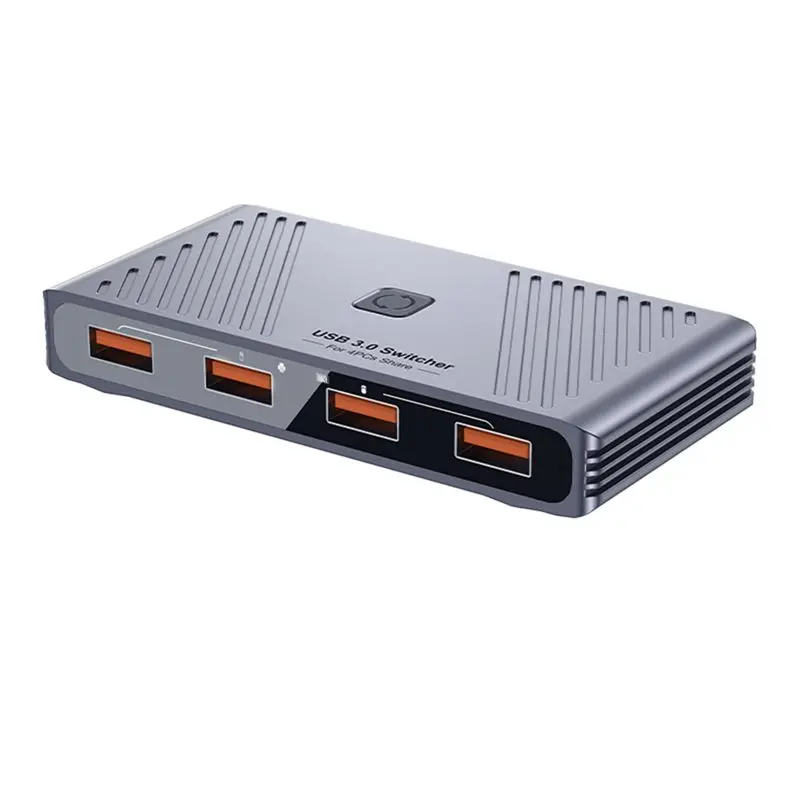 YSS-USB3.0 Switch Adapter 4 In 4 Out USB Switcher For PC Laptop For Printer Keyboard Mouse U Disk Sharer Shredder Controller
YSS-USB3.0 Switch Adapter 4 In 4 Out USB Switcher For PC Laptop For Printer Keyboard Mouse U Disk Sharer Shredder Controller