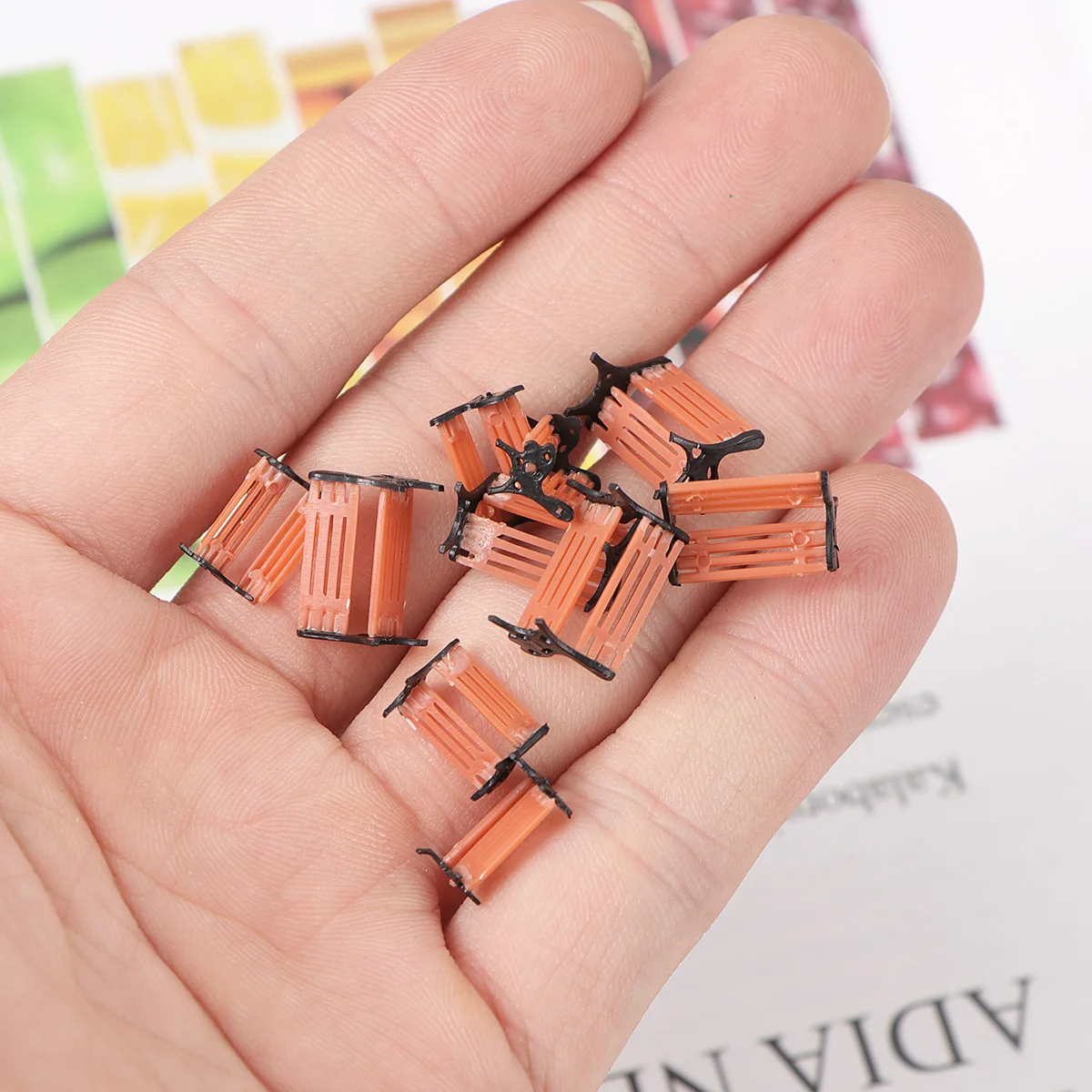 10 Pcs Mini Long Chair Workbench Construction Micro Model Miniature Landscape Accessory
10 Pcs Mini Long Chair Workbench Construction Micro Model Miniature Landscape Accessory