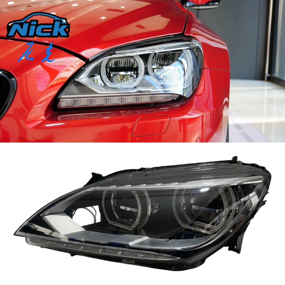 For BMW 6 Series F12 LED Headlights 2010-2014 BMW F06 F13 640i 650i M6 Original Full LED Headlights LED Daytime Running Lights
For BMW 6 Series F12 LED Headlights 2010-2014 BMW F06 F13 640i 650i M6 Original Full LED Headlights LED Daytime Running Lights