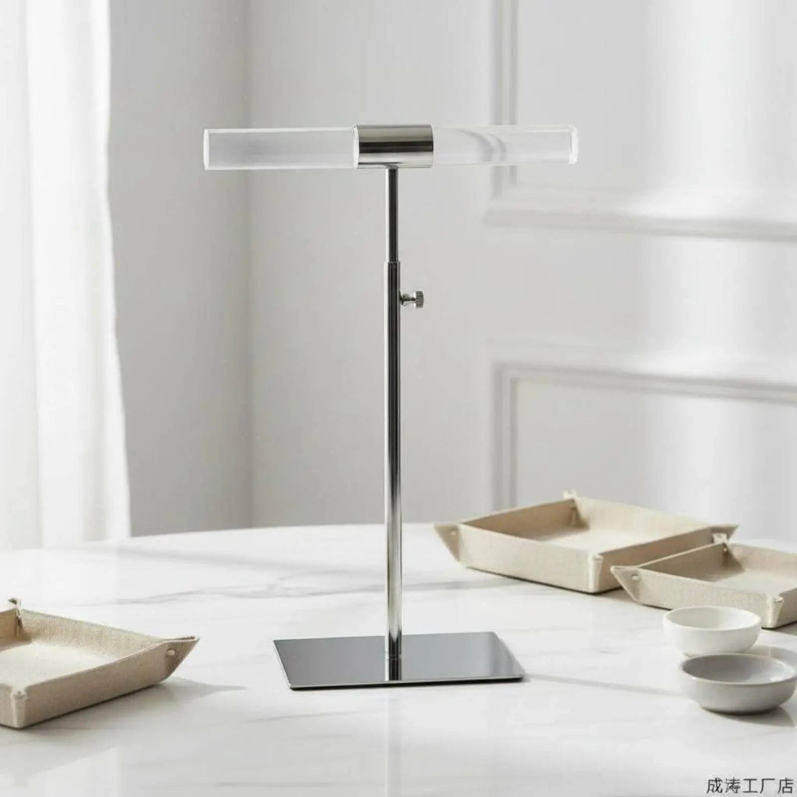 Floor Necklace Stand Adjustable Height Necklace Display Stand Jewelry Display Rack Multifunctional Detachable for Shop Window
Floor Necklace Stand Adjustable Height Necklace Display Stand Jewelry Display Rack Multifunctional Detachable for Shop Window