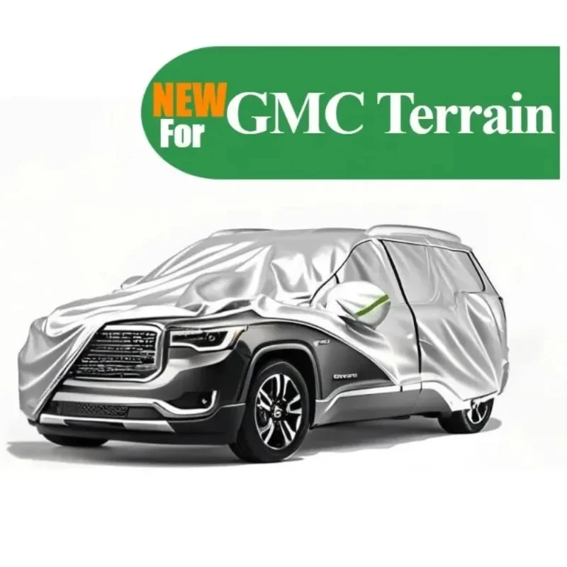 5-layer all-weather waterproof car cover for GMC Terrain protects your paint.full exterior cover with a free storage bag Silver
5-layer all-weather waterproof car cover for GMC Terrain protects your paint.full exterior cover with a free storage bag Silver