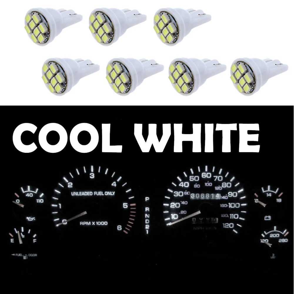 Gauge Cluster LED Dashboard Bulbs Cool White For 1994-1997 Dodge Ram 1500 2500
Gauge Cluster LED Dashboard Bulbs Cool White For 1994-1997 Dodge Ram 1500 2500