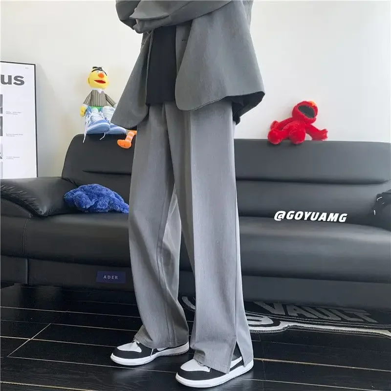 Men Straight Harem Pants Male Korean Student Solid Color Loose Casual Trousers Autumn Streetwear Man Bottoms Plus Size
Men Straight Harem Pants Male Korean Student Solid Color Loose Casual Trousers Autumn Streetwear Man Bottoms Plus Size