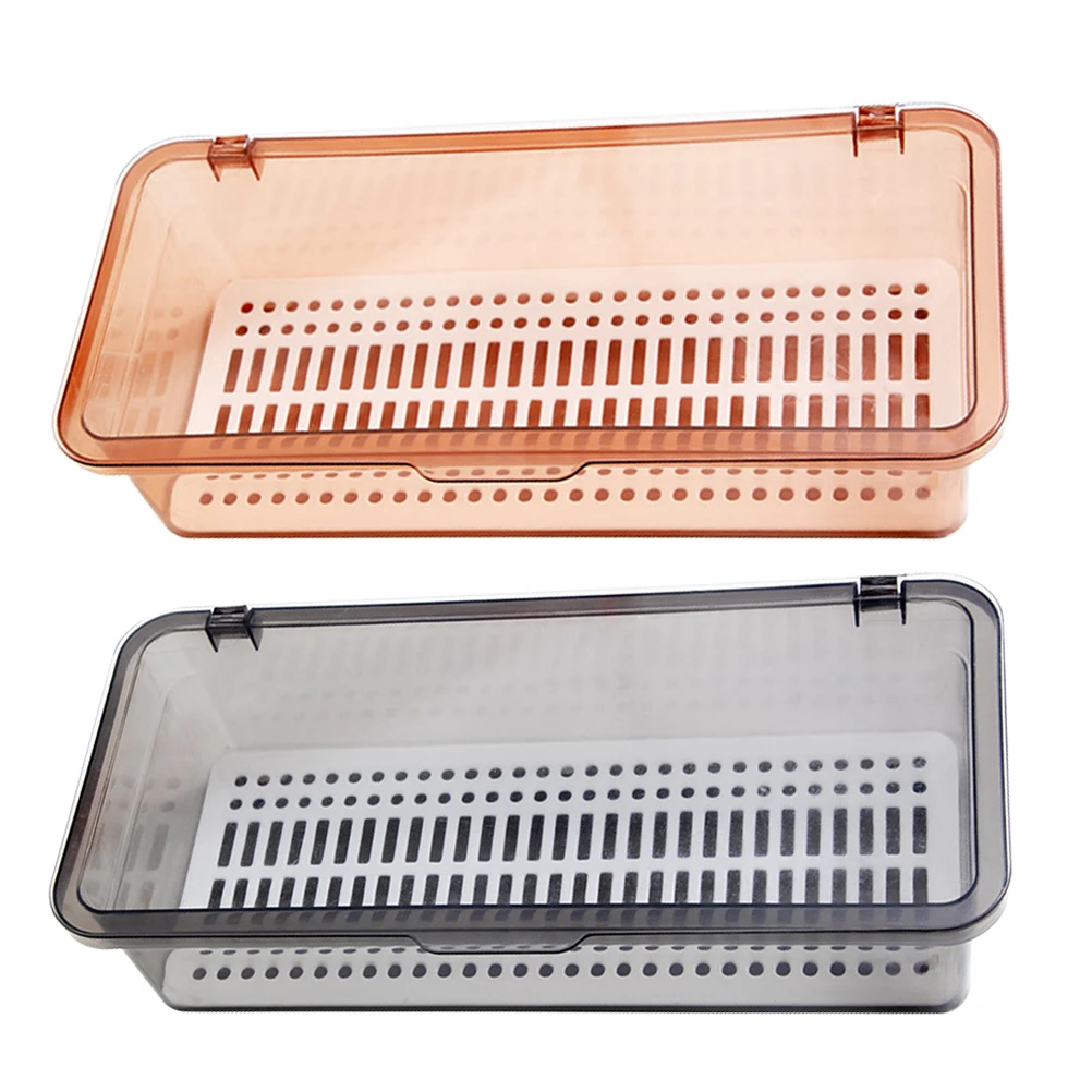 2pcs Chopsticks Storage Box Kitchen Utensils Drying Rack Holder Grey Brown PP Material Long Lasting Use Drainer Bucket
2pcs Chopsticks Storage Box Kitchen Utensils Drying Rack Holder Grey Brown PP Material Long Lasting Use Drainer Bucket